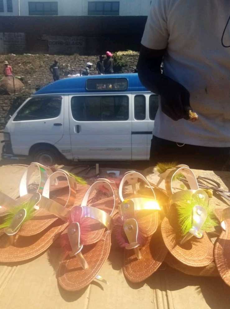 What glitters is gold for downtown Harare shoemakers