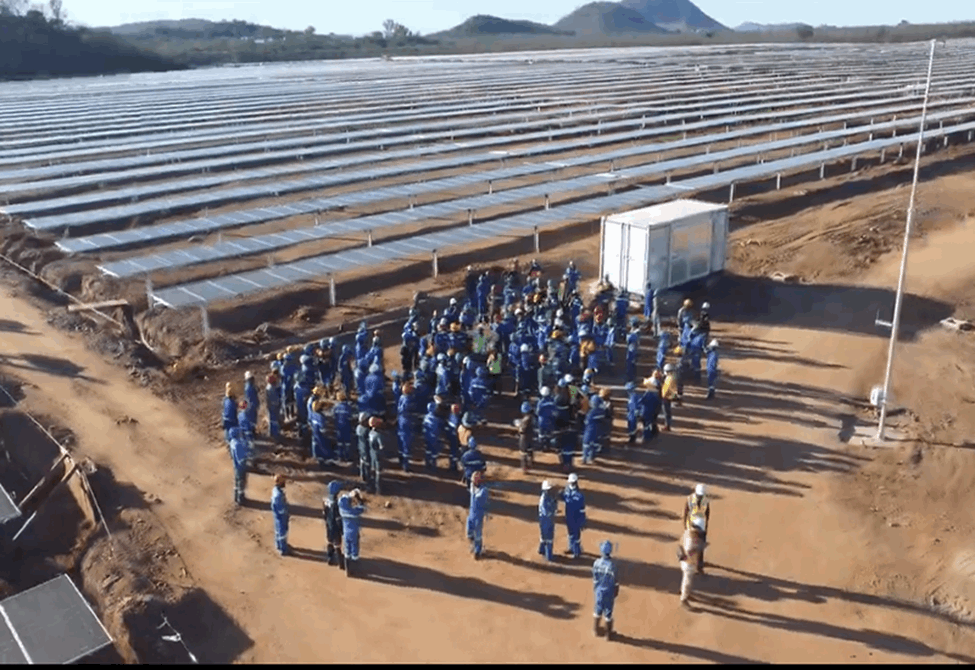 Caledonia Mining's 12MW solar plant comes online to provide 27% daily demand