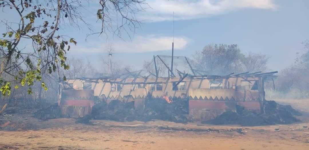 Panyanda Lodge Destroyed By Fire