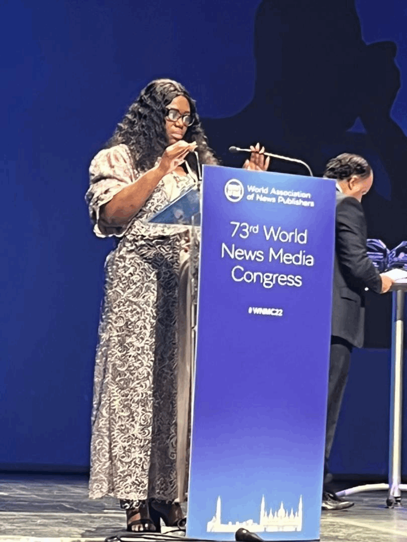 Zim Ind’s Zaba named Wan-Ifra Women in News Editorial Leadership Award 2022 Africa laureate