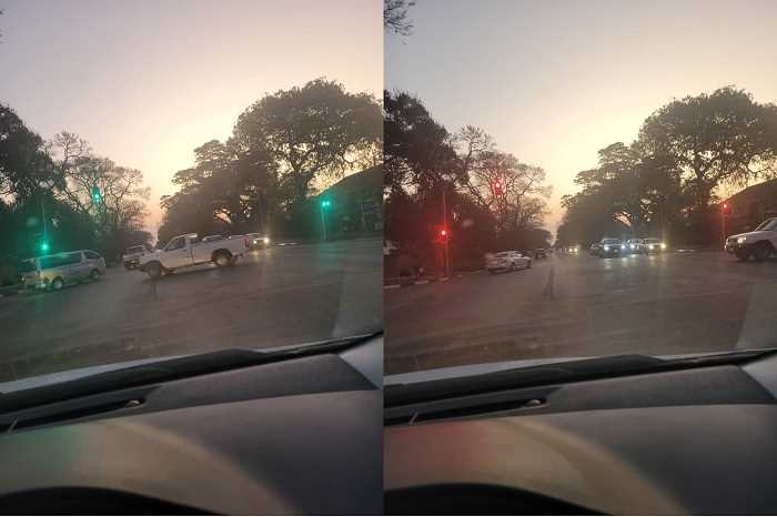 Traffic lights at Mazoe and Tongogara intersection working at last!