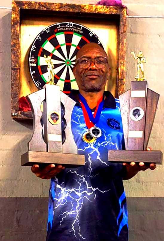 Nyemba celebrates two darts awards in SA