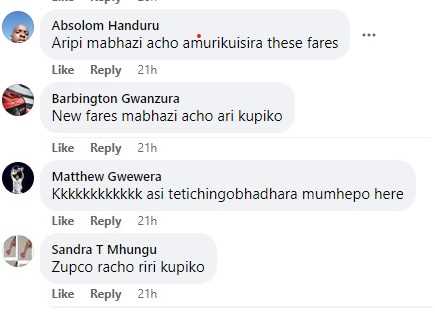 Commuters demand service as ZUPCO reviews prices