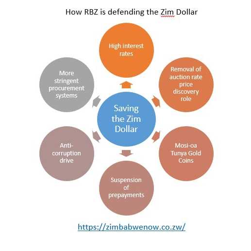 How RBZ is defending the Zim Dollar