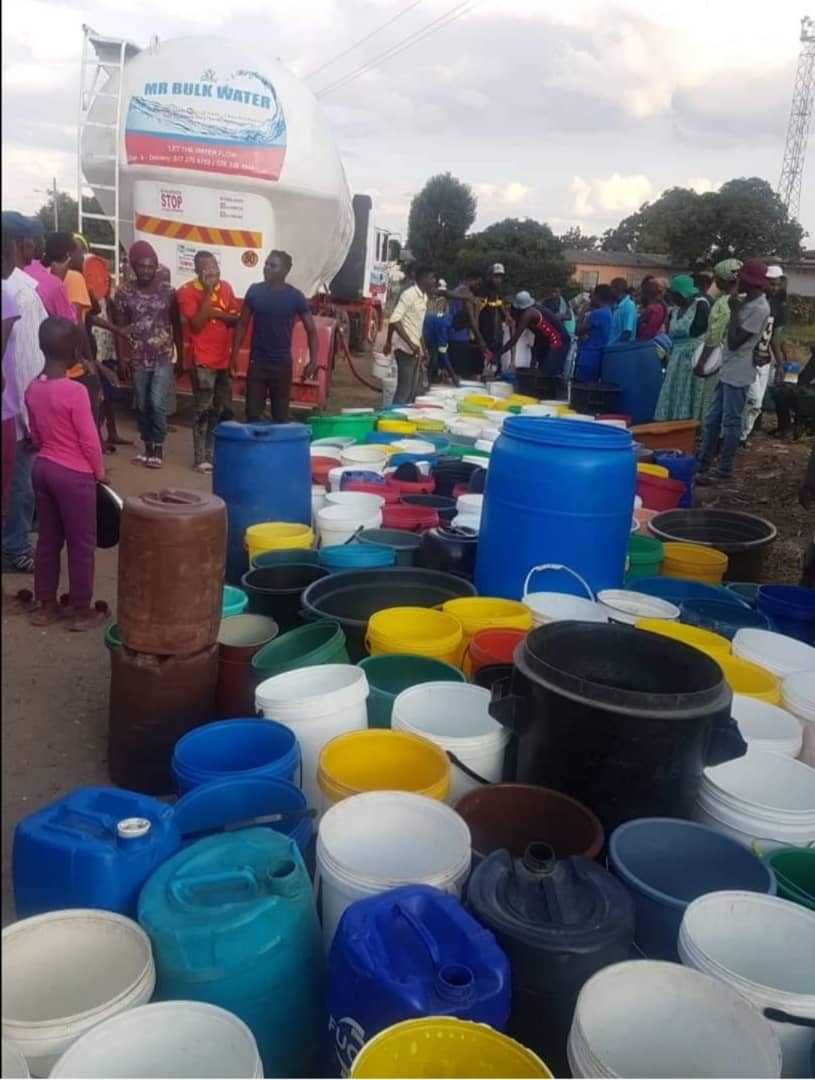 When Mr Bulk Water delivered 6 million litres of life