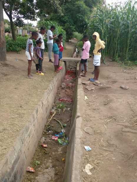 Mabvuku residents imbue blood-like ground flow with magical powers