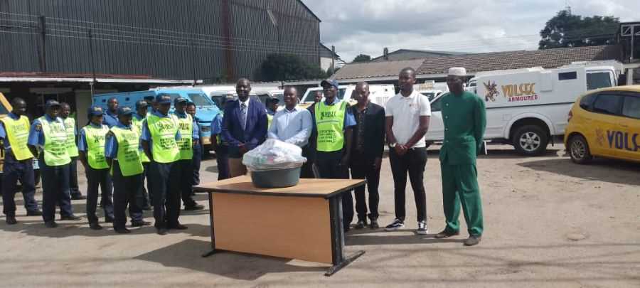 Security guard rewarded for model conduct