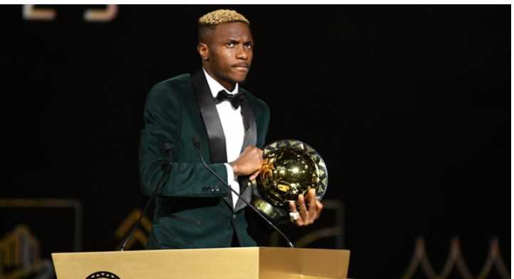 Victor Osimhen bags African Footballer of the Year Award