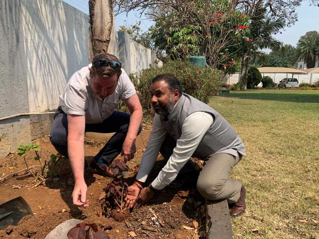 Indian Embassy embarks on cleanliness drive