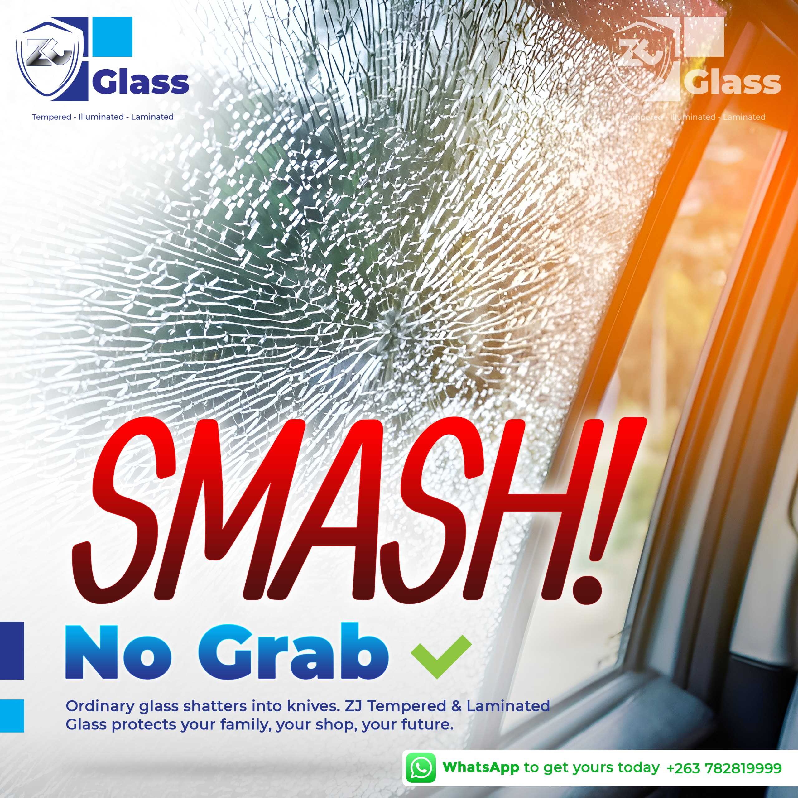 ZJ Glass gains you the seconds that decide survival