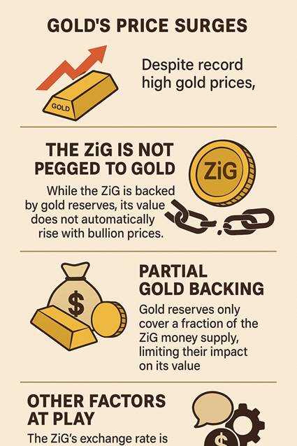 Why ZiG lacks gold's glitter