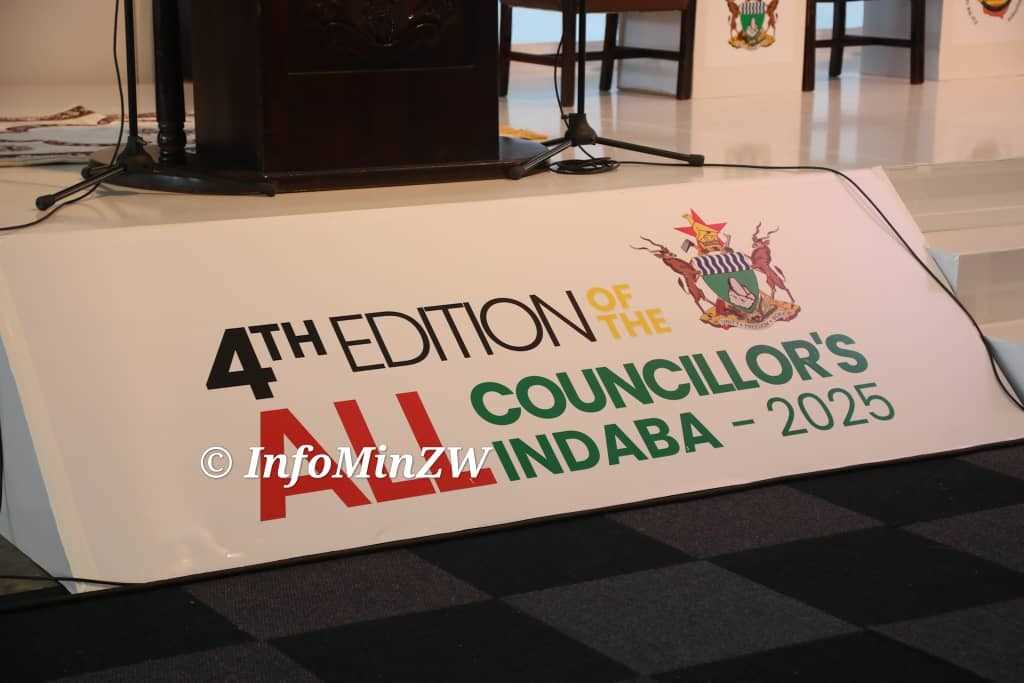 Mnangagwa Calls for Accountability at All-Councillors Indaba