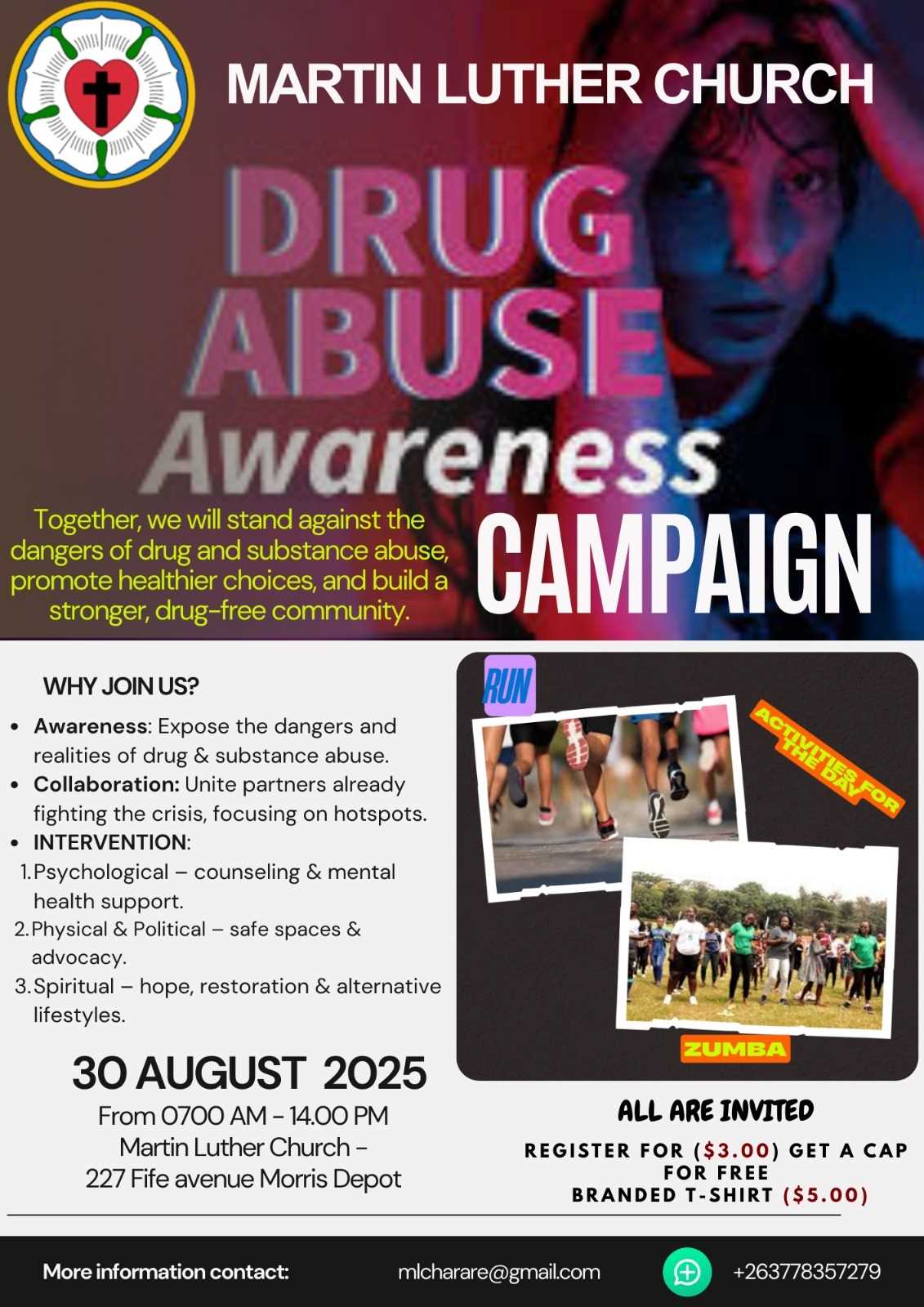 Run, Dance & Heal From Drugs!