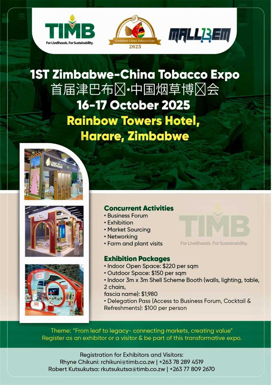 Zimbabwe–China Tobacco Expo: Where the Leaf Meets Its Biggest Market