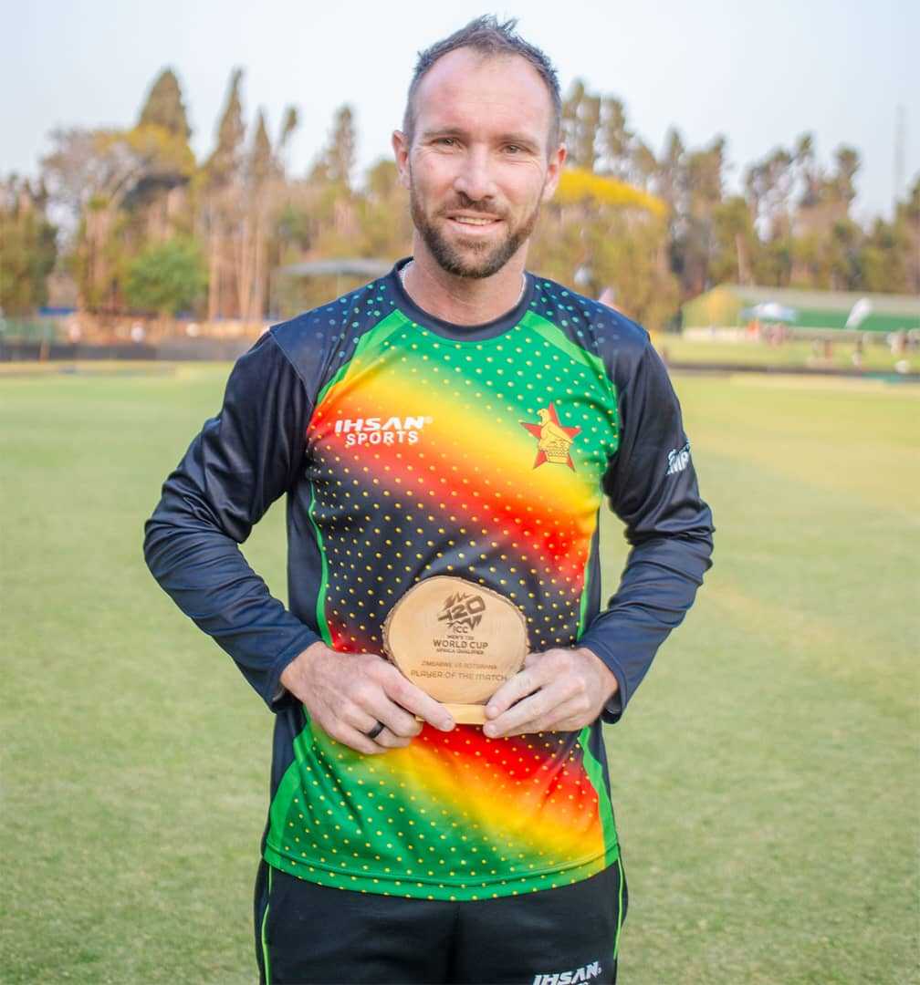 Brendan Taylor’s record-breaking century powers Zimbabwe to Semi-Finals