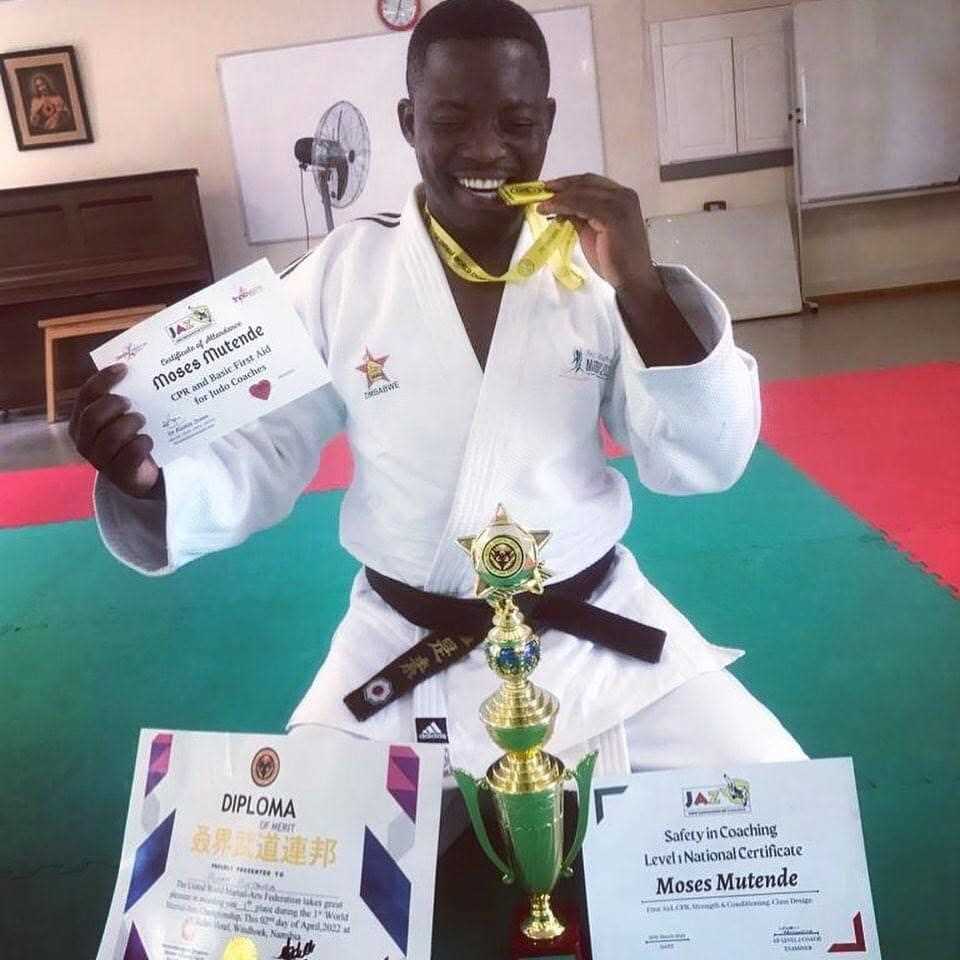 Mutende Takes Helm of Zim Judo Association