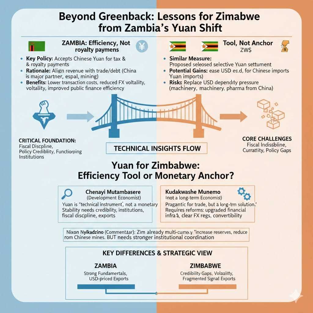Beyond the Greenback: Lessons for Zimbabwe from Zambia’s Yuan Shift
