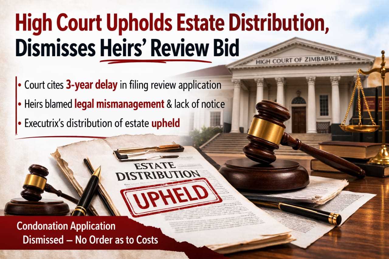High Court Upholds Estate Distribution, Dismisses Heirs’ Review Bid